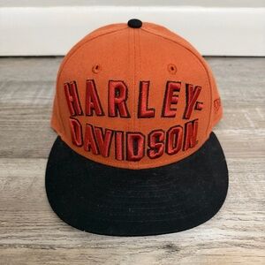 Harley-Davidson® Men's Embroidered Arched 9FIFTY Snapback Baseball Cap *NWOT*